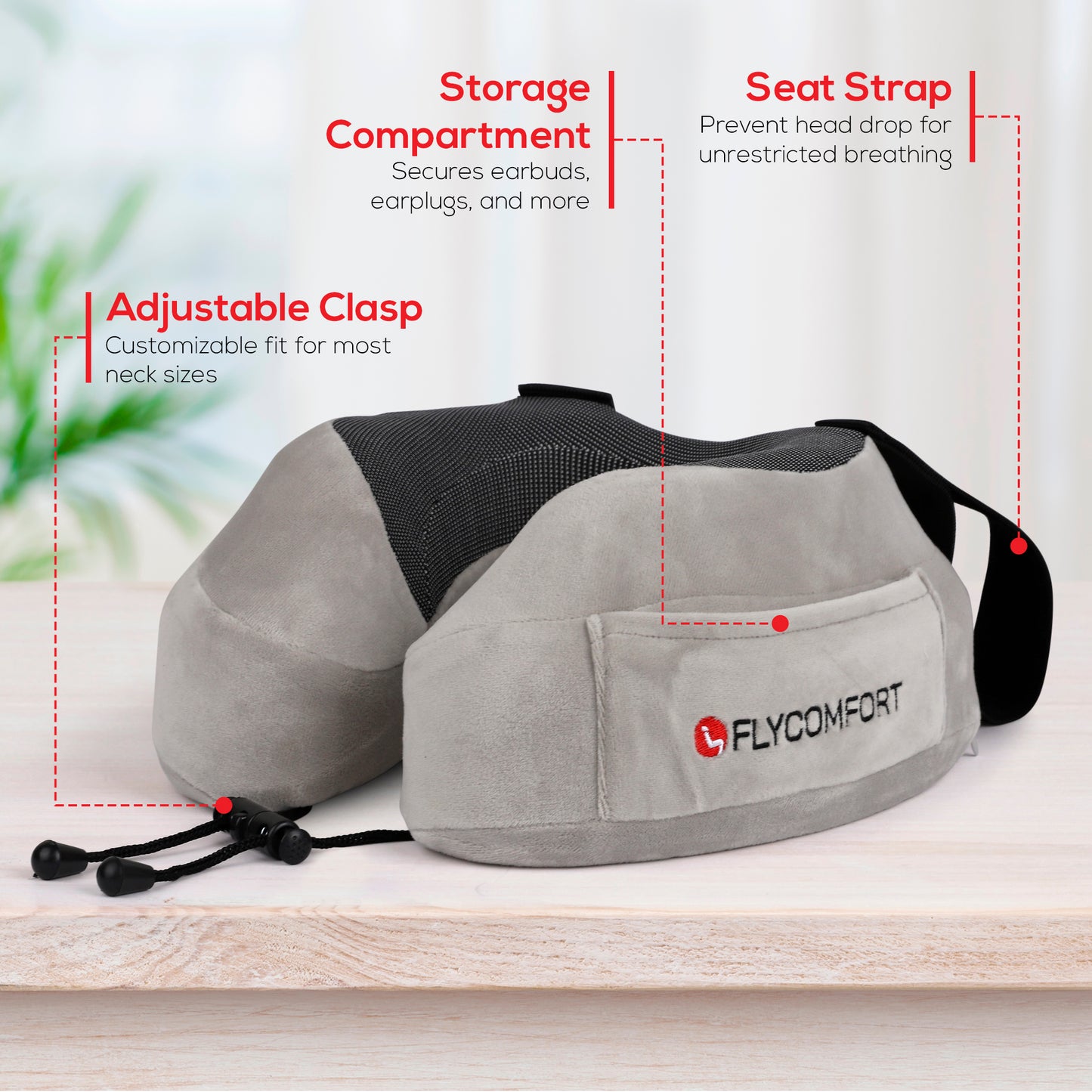 Flycomfort Travel Pillow